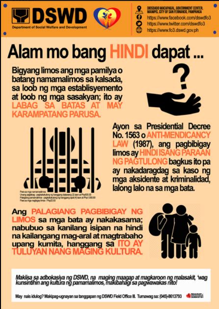 anti mendicancy law in the philippines|PHILIPPINE LAWS, STATUTES AND CODES .